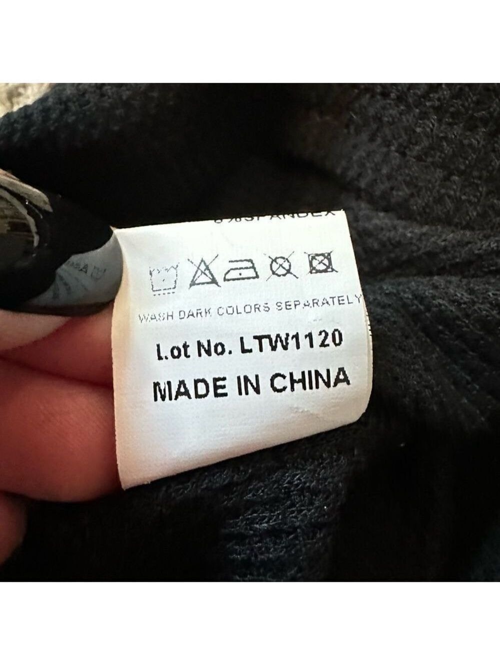 MIHOLL Lace Balloon Sleeve Casual Knit Mock Neck Top Size Medium - Picture 12 of 12